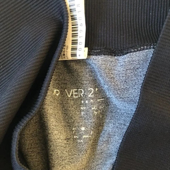 Forever 21 Full Length Compression Leggings Black White XL - Picture 3 of 5